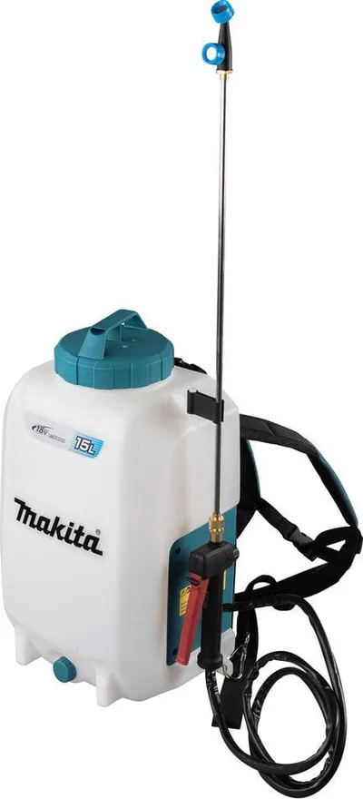 Spërkatës shpine Makita DUS158Z, 18V, 15L, blu e bardhë - 1