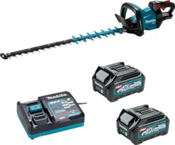 Gërshërë gardhi pa kabllo Makita UH005GD201, 75 cm, 40V XGT, e gjelbër
