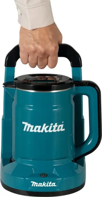 Çajnik pa kabllo Makita KT001G, 40V Max XGT, 0.8L, blu