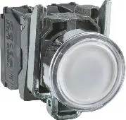 Buton kontrolli Schneider Electric, 22 mm, i bardhë