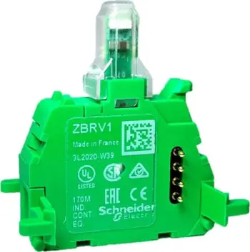 Modul sinjalizimi vizual Schneider Electric Harmony XB5R, për transmetues ZBRT, për butona pa tela ZBRV1