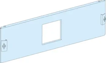 Pllakë e përparme Schneider Electric PrismaSet LVS03913, për matës 96x96mm, plastike, gri