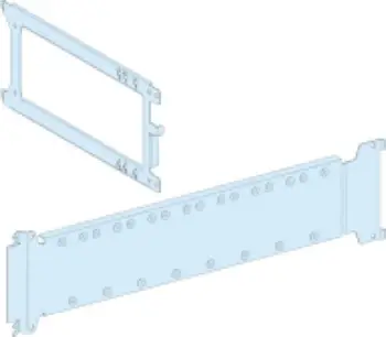 Pllakë montuese Schneider Electric ISFT160 Prisma LVS03556, çelik, 550x150mm