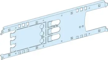 Pllakë montimi horizontale Schneider Electric NS250 3P LVS03413, çelik, për panele shpërndarëse