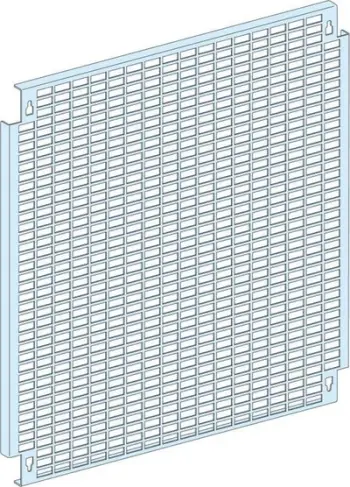 Pllakë montimi e shpuar Schneider Electric PrismaSet 12M LVS03574, metal