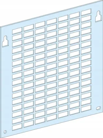 Pllakë montimi Schneider Electric Prisma Plus LV, 600mm, 200mm, e galvanizuar