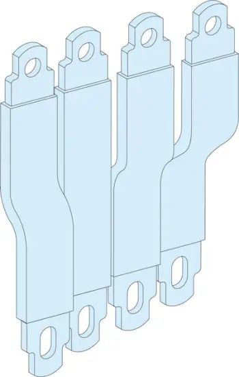 Aksesor elektrik Schneider Electric Prisma Plus System G LVS04075, lidhje për NSX IN250, për kanale dhe shina bartëse