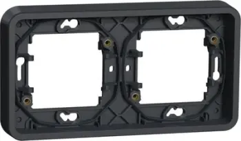 Bazament i fundosur Schneider Electric Mureva Styl MUR34101, 2 vende horizontale, IP55, antracit
