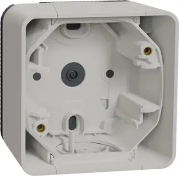 Bazë murale Schneider Electric Mureva Styl MUR39911, 1x, termoplastik, e bardhë