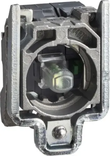 Set drite sinjalizuese Schneider Electric ZB4BW0B15, LED 24V, 1NO 1NC, e bardhë