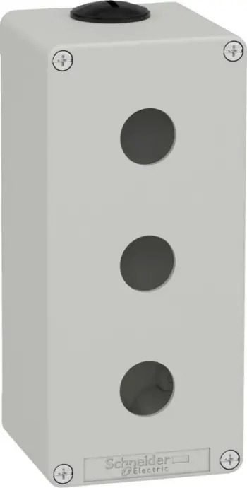 Kuti komanduese Schneider Electric Harmony XAPD4506, 6 vrima, bosh, gri