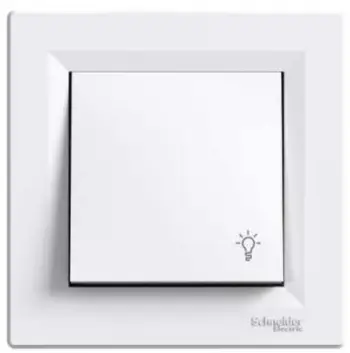 Çelës i dritës Schneider Electric - EPH0900121, i bardhë i lehtë