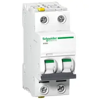 Ndërprerës Schneider Electric iC60H 3P 63A C - A9F07363, i bardhë