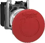Buton sigurie Schneider Electric, 22mm, i kuq