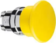 Buton shtytës Schneider Electric (ZB4BC5), 22 mm, i verdhë