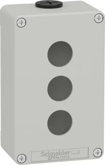 Kuti komandimi Schneider Electric Harmony XAP XAPD2203, 3 vrima, gri