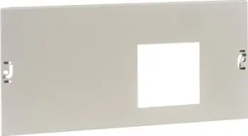 Pllakë e përparme Schneider Electric PrismaSet LVS03644, 250x500mm, për modul 4-polësh, e bardhë