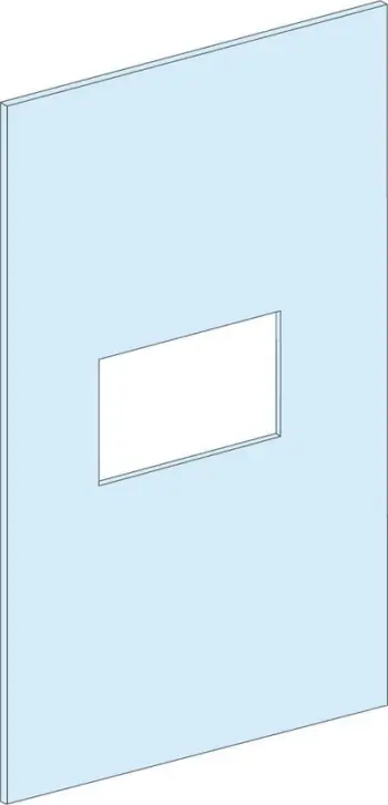 Kapak metalik për panel elektrik Schneider Electric Prisma Plus G LVS03298, prerje për NSX630, 300x450mm, gri