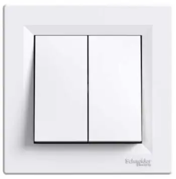 Lidhës Schneider Electric Candlestick (EPH0300121), i bardhë