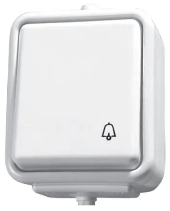 Buton zileje Schneider Electric WNT101C01, i bardhë