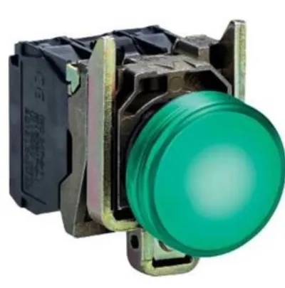 Llambë sinjalizuese Schneider Electric XB4BVB3, e gjelbër - 1