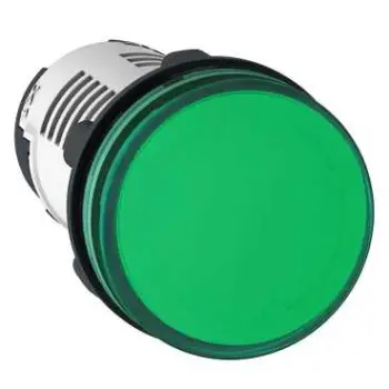 Kokë sinjalizuese Schneider Electric, LED, 230 V, IP54, e gjelbër