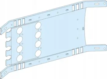 Pllakë horizontale fikse montimi Schneider Electric NS-INS630 LVS03452, çelik, 650mm