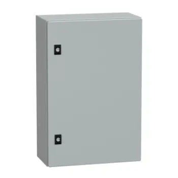 Kasetë metalike Schneider Electric, 600x400x200mmm, e hirtë