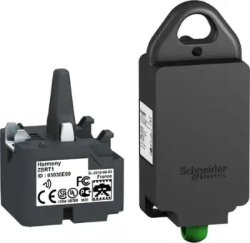 Transmetues pa tela Schneider Electric Harmony XB4R ZBRT1, 2.4 GHz, montim 22 mm, plastik