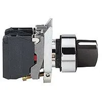 Ndërprerës në funksion të stilolapsit Schneider Electric Compact 1NO + 1NC, 22 mm, i zi - 1