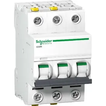 Ndërprerës qarku Schneider 3P C 32A 6kA AC iC60N