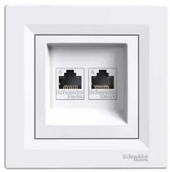 Prizë e dyfishtë kompjuteri Schneider Electric EPH4800121, e bardhë