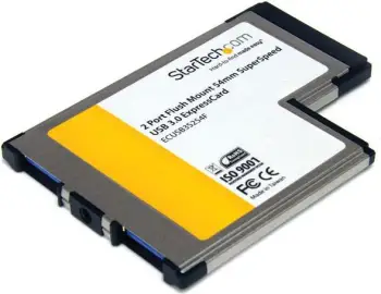 Kontrollues StarTech ExpressCard/54 - 2x USB 3.0 (ECUSB3S254F)
