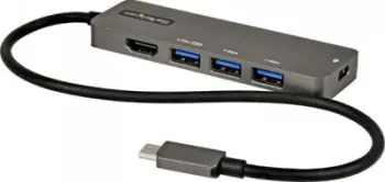 Replikator StarTech.com, HDMI + 3xUSB 3.0 + USB-C, i zezë