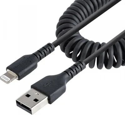 Kabllo Startech, USB-A në Lightning, 1m, e zezë - 1