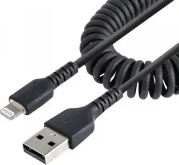 Kabllo Startech, USB-A në Lightning, 1m, e zezë