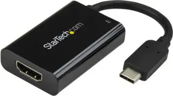 Përshtatës USB-C në HDMI 2.0 StarTech.com, 4K 60Hz, 60W PD, i zi