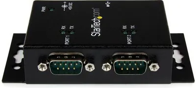 Përshtatës StarTech,2x DB9 në USB-B, RS232, FTDI Chipset, i zi - 4