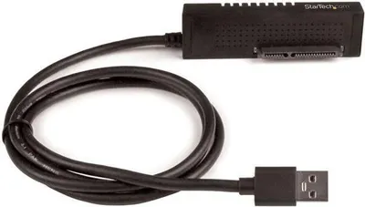 Përshtatës Startech USB 3.1 për SATA 2.5/3.5, i zi - 1