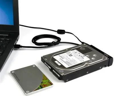 Përshtatës Startech USB 3.1 për SATA 2.5/3.5, i zi - 6