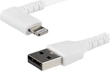 Kabllo StarTech (RUSBLTMM1MWR) USB-A në Lightning, 1m, e bardhë