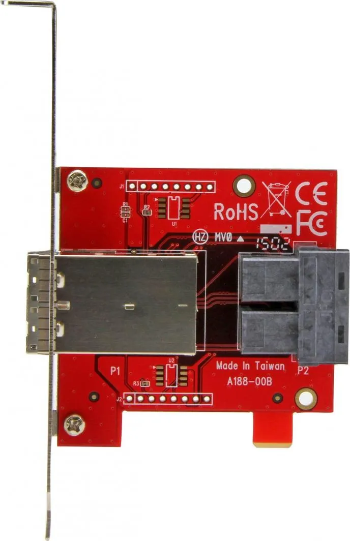 Përshtatës StarTech 2x SFF-8643 - 2x SFF-8644 (SFF86448PLT2) - 3