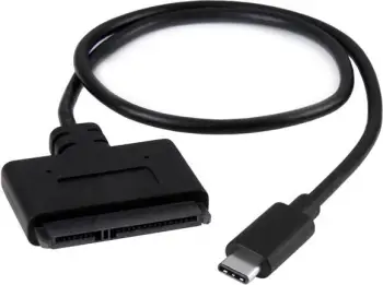 Përshtatës StarTech USB-C 3.2 Gen 2 – 2.5" SATA, i zi