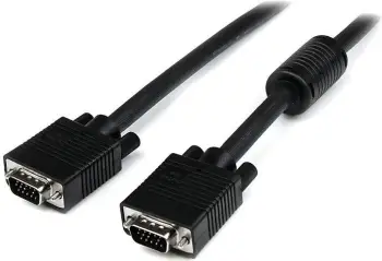 Kabllo StarTech D-Sub (VGA) - D-Sub (VGA), 1m, e zezë