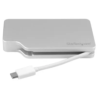Replikues i porteve StarTech CDPVGDVHDMDP, USB-C, i hirtë - 1