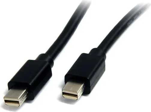 Kabllo StarTech DisplayPort Mini - DisplayPort Mini MDISP1M, 1m, e zezë - 1