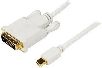 Kabllo StarTech DisplayPort Mini - DVI-D, 2m, e bardhë