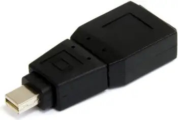 Përshtatës StarTech DisplayPort Mini - DisplayPort AV, i zi
