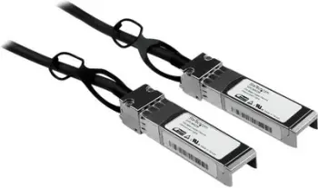 Kabllo rrjeti StarTech, SFP+, 10GBE, TWINAX, 2m, e zezë