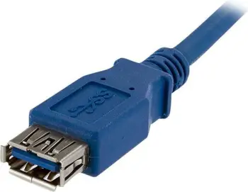 Kabllo StarTech USB-A në USB-A, 1m, e kaltër